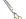 Tauro Pro Line Scissor 18cm (7") 56T Curved Gold Handles TPL63465